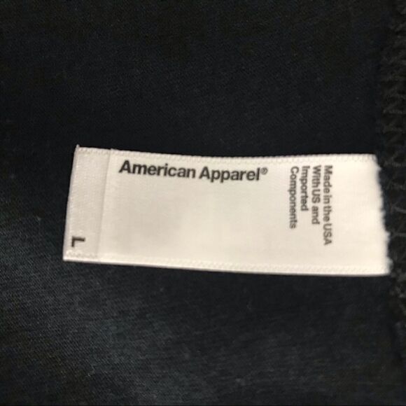 American Apparel Black “Gravity don’t play” tank-L - Picture 6 of 7